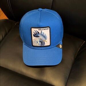 Hollywood Blue Trucker Hat